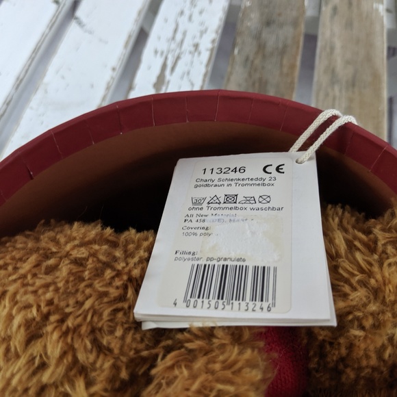 Steiff bear charly 113246 9″ box drum 23 cm brown - Picture 6 of 6